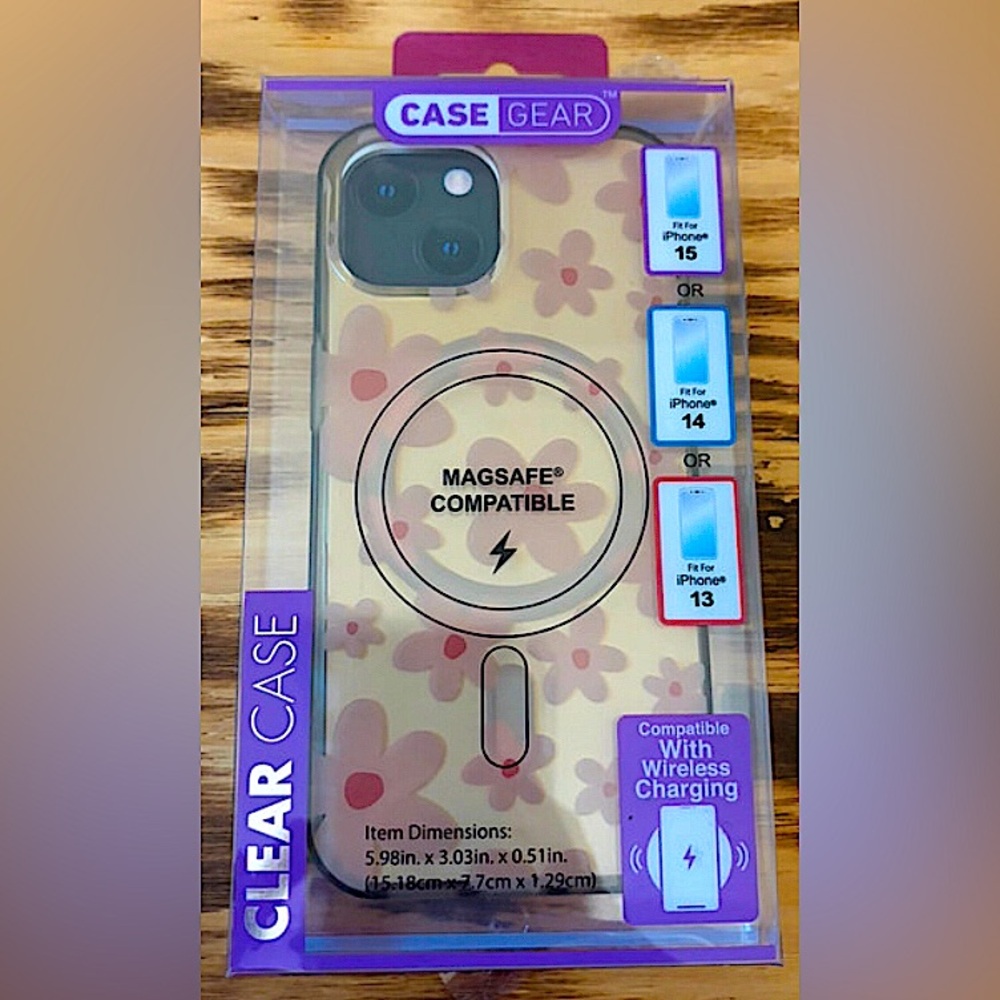 Case Gear MagSafe Compatible Clear iPhone Case